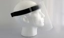 Innovativt kompakt ansigts visir, viraShade m-frame, med elastisk pandebånd