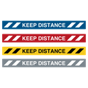 Keep distance-linjer i flere farver, 100 x 1000 mm + ' ' + 21203