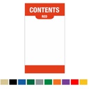 Oilsafe Rektangulære, spild- og rivebestandige udendørs labelklistermærker, ark med 10 klistermærker. Labelstørrelse 90x40 + ' ' + 40602