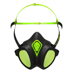 [28-BS-8600] BLS 8600 A2P3 R D genanvendelig, og vedligeholdelsesfri  maske med indbyggede filtre mod organiske dampe samt støv, fødevarer godkendt