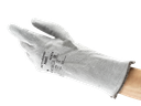 Ansell Crusader Flex 42-474 Nitrildyppet varmefast handske på svedabsorberende fiberfor, længde 330 mm