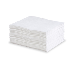 [25-165XMBWPB] 120 Liter 165 g/m2 smelteblæst hvid absorberende pads Bonded, 50cm x 40cm (16 &quot;x 20&quot;), 200 ark
