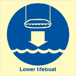 Lower lifeboat 150 x 150 mm