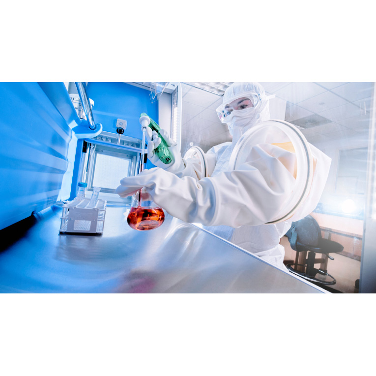 BioClean GGLNIT59 sterile RABS og isolerende handsker af nitril GGL