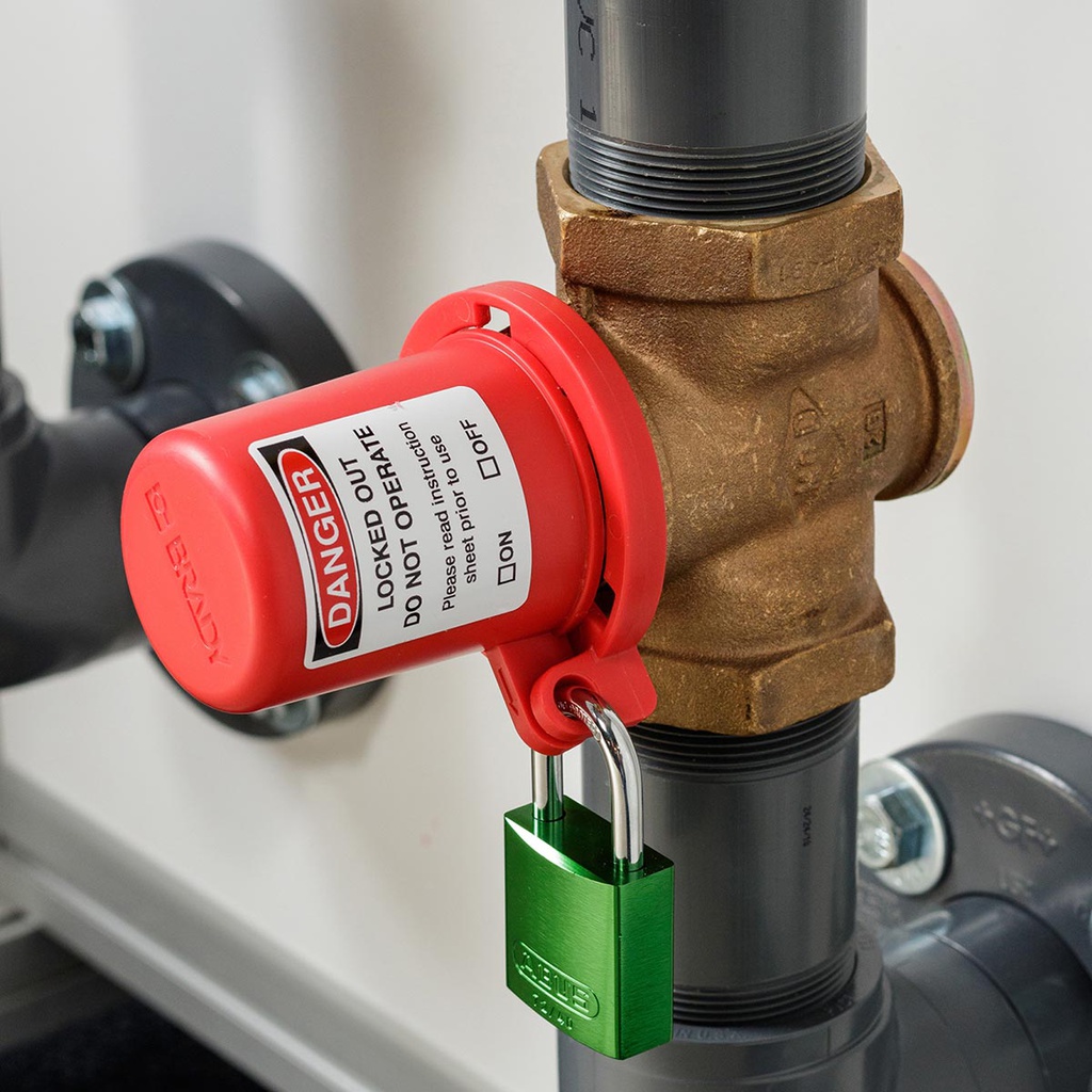 Plug Valve Lockout | Brady | Stort udvalg