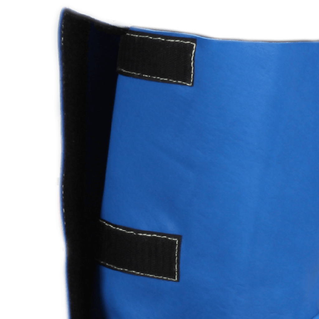 Blue Skinnex T990 Gamacher glat i kraftigt oksespalt, lang model 28 cm