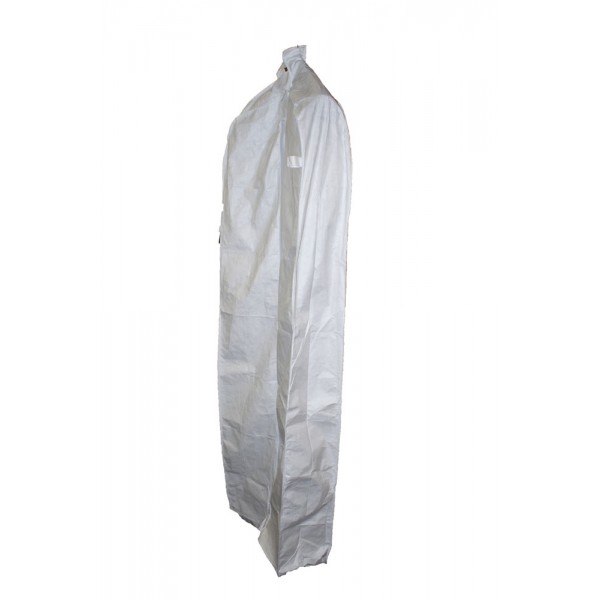 Tyvek tøj opbevaringspose med sidefolder, 178x61x24 cm