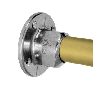 Vægflange - fitting L61 - 42,4 mm (L61-7), Kee lite alu rørfitting