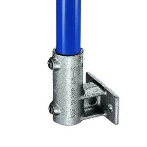 Vandret rækværksflange - fitting 65, 33,7 mm (65-6), Kee Clamp galvaniseret rørfitting