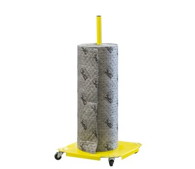 Lodret stativ med hjul rulle dispenser 1m bred rulle