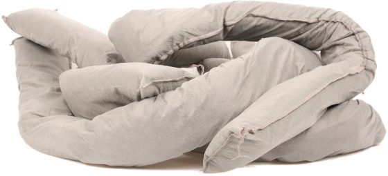Absorberende booms til universelt brug, formbare 122 x 8 cm rummer 4,5 liter pr stk