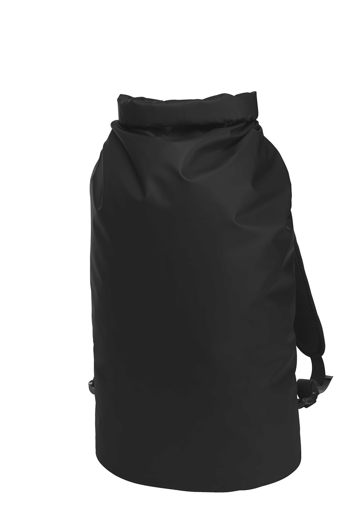 Halfar 1812214 Backpack Splash, 100% Vandtæt taske til bærbar og udstyr Sort