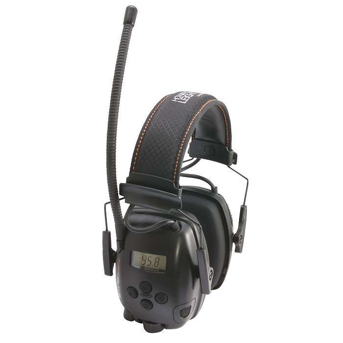 Howard Leight impulshøreværn radiohøreværn med digital FM radio 10 faste stationer SNR 29 dB vægt kun 374 gram. Howard light Honeywell 1030333