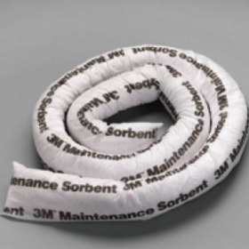 Vedligeholdelsesabsorbent, mini-flydespærre, til olie og petrolium baserede væsker suger 8 liter L 2,4 m × Ø 7,5 cm