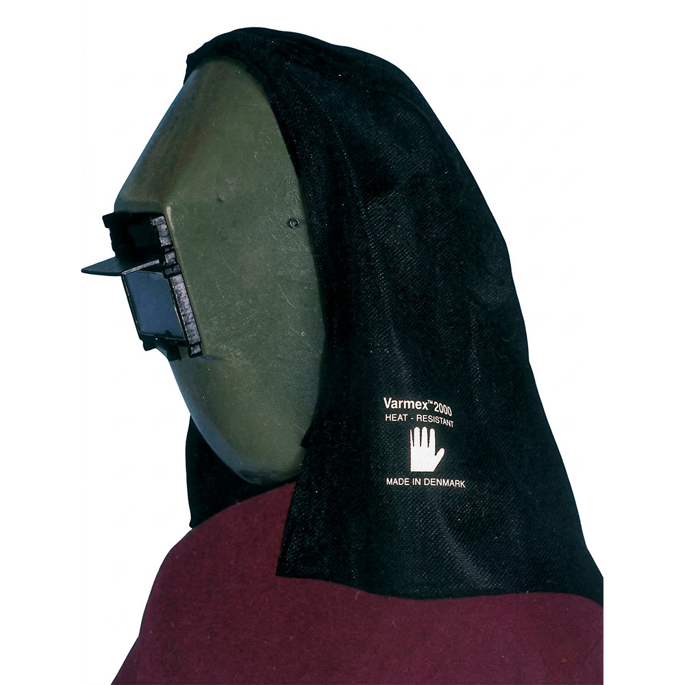 Svejsehætte, mellemlang monteres med velcro, vejer kun 212 g