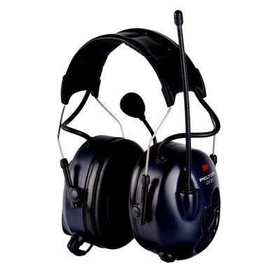 3M&trade; PELTOR&trade; LiteCom Høreværn 32 dB, PMR 446 MHz, hovedbøjle, MT53H7A4400-EU