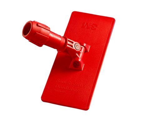 3M Doodlebug 6474 Padholder, Rød, 117 mm x 254 mm.