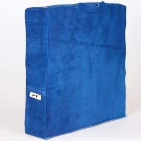 Blue Skinnex kraftig slidstærkt, 2 mm Oksespalt Svejsepude, med flammehæmmende skum 40 x 40 x 10 cm