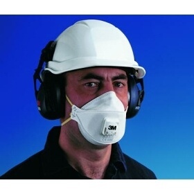 Sikkerhedsmaske 3M 9312, fladfoldet type FFP1 NR D