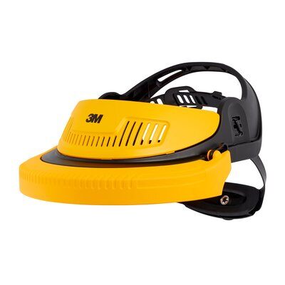 3M G500 Multisystem / Visor holder yellow without visor and hearing protection, G500-GU.