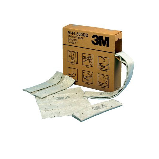 3M M-F2001 Vedligeholdelseabsorbent Multiformat, 12 cm x 15.2 m, 3/krt.
