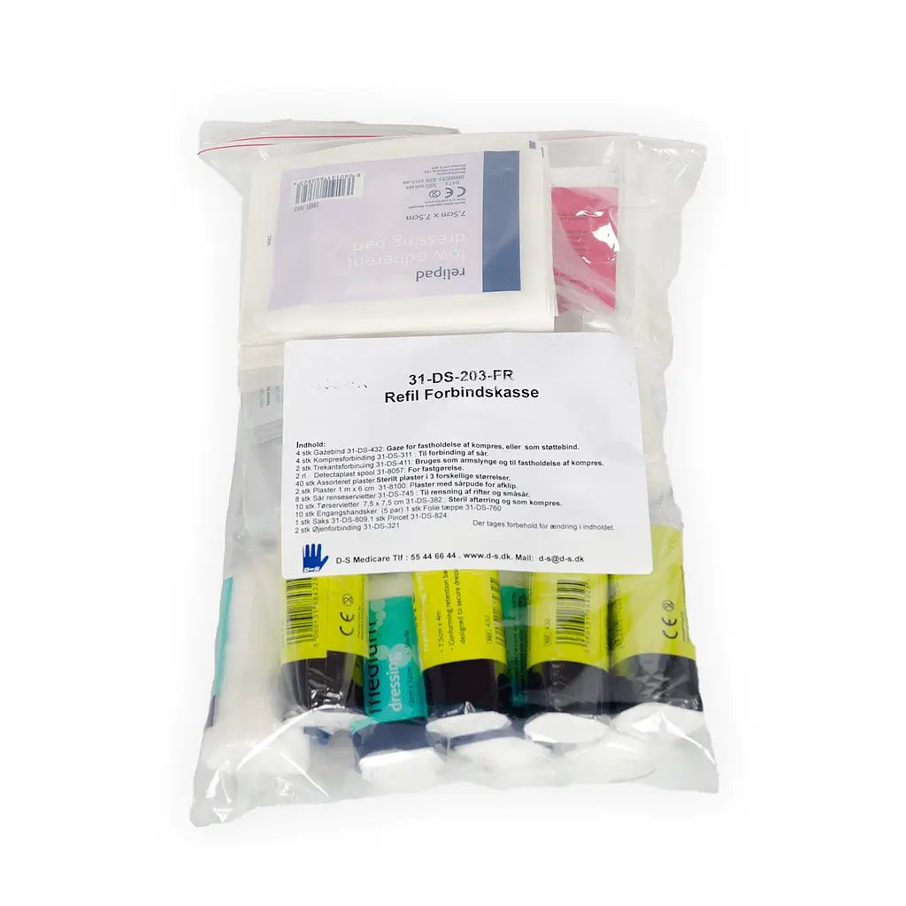 Opfyldnings Refill til forbindskasse 31-DS-203-F