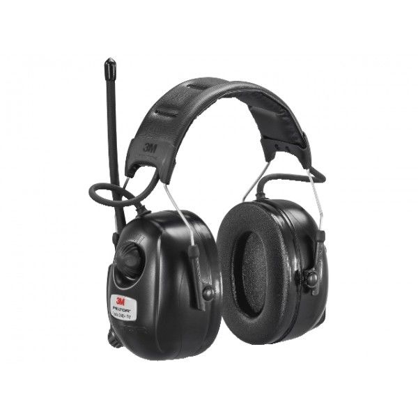 3M PELTOR DAB+ FM-radio, høreværn, 31 dB, hovedbånd, HRXD7A-01 - 3M Peltor høreværn med DAB radio og FM dæmpning H/M/L 31/30/22 dB SNR 31 Db, samt Aut