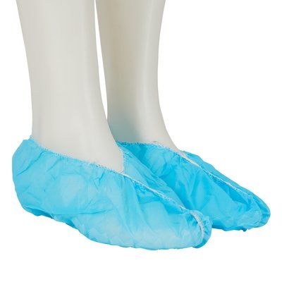 3M Blå Polypropylen overtrækssko, skridsikker, 51 cm, model 402, Non-slip skoovertræk, 3M 40240.