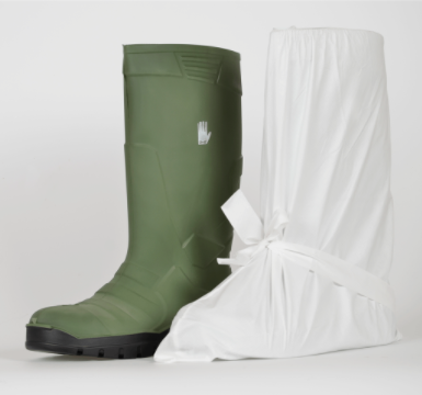 Støvleovertræk, Skoovertræk standard sål, antistatisk, samt fnugfri pose a 40 stk, længde 40 cm 3M 440, str. 38-47
