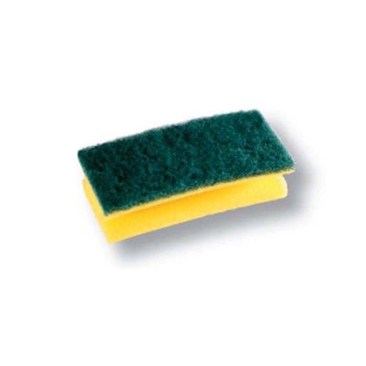 Scotch-Brite 174 Skuresvamp Grøn/Gul, 70 mm x 92 mm