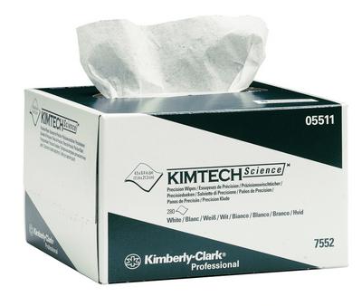 KIMTECH Renseserviet Science Precision Wipes, boks tør afrensning, Hvid, 208 x 112 mm, rent miljø, Farmaceutisk
