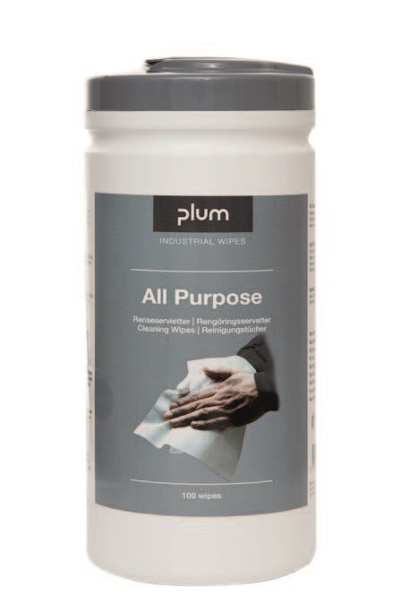 Plum 5271 All purpose renseservietter, 100 wipes