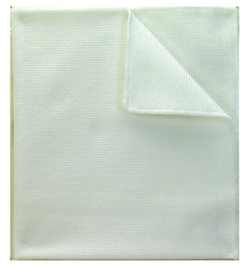 Scotch-Brite&trade; High Performance Microfibre Wipes 2010, White, 360 mm x 360 mm, 5/Pack