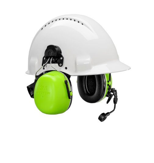 3M PELTOR CH-5 Headset med høj dæmpning, 36 dB, fleksibel-tilslutning, hjelmmonteret, MT73H450P3E-77 GB.