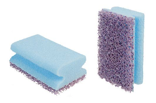 Scotch-Brite 2020 Nailsaver skuresvamp, Lilla, 70 mm x 130 mm