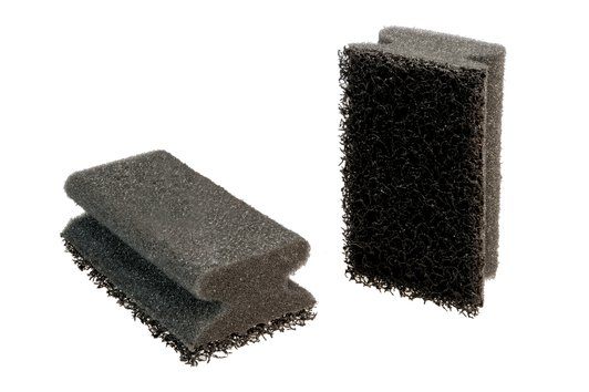 Scotch-Brite 2030 Nailsaver skuresvamp, Sort, 70 mm x 130 mm