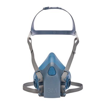 3M halvmaske, Medium, 7502 med bajonetfatning str medium