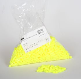 EAR Soft Yellow Neons signalfarve ørepropper i PU-skum refill pose a 500 par. SNR 36 dB
