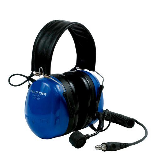 3M PELTOR EX Headset, hovedbøjle, 33 dB, blå, MT72H540F-50