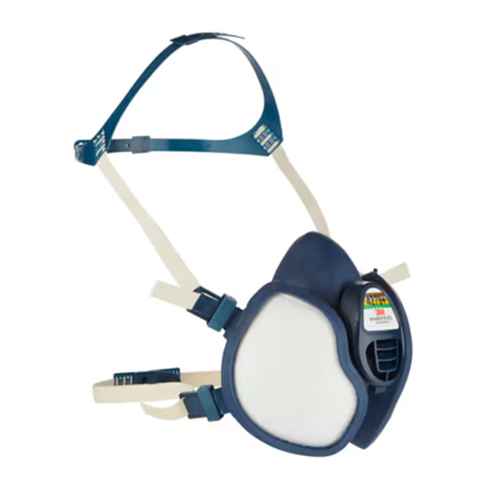 3M Vedligeholdelsesfri halvmaske, FFA1P2 R D, 4251 - 3M halvmaske 4251 med faste filtre, FFA1P2 R D.