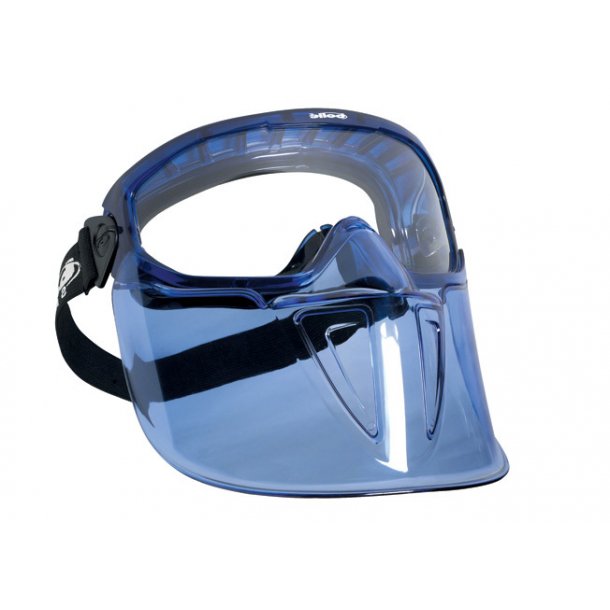 Bollé Blast goggle i polycarbonat klar med visir