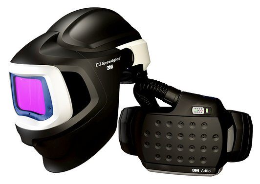 3M Speedglas Svejseskærm 9100 MP med svejsekassette 9100XXi og 3M Adflo i taske, 577726.