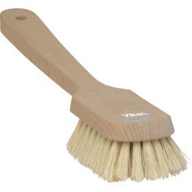 Stiv afsæbningsbørste, lyse fibre bredde 270 mm længde 60 mm højde 45 mm 3012