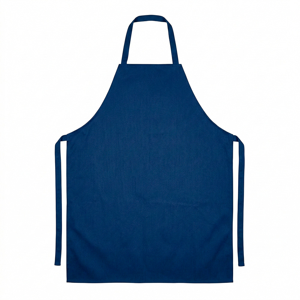 Flammehæmmende forklæde i blå VARMEX, b:73 ×l:75 cm