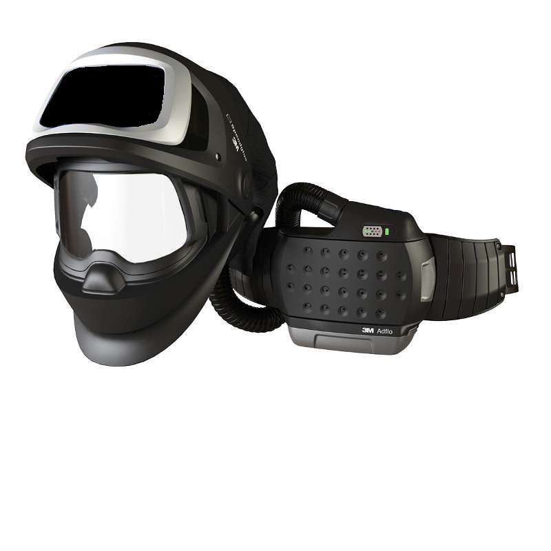 3M Speedglas Svejseskærm 9100 MP (uden svejsekassette) med 3M Adflo Turbodrevet åndedrætsværn, 577700 - 3M Speedglas 9100 MP Air svejseskærm & sikkerh
