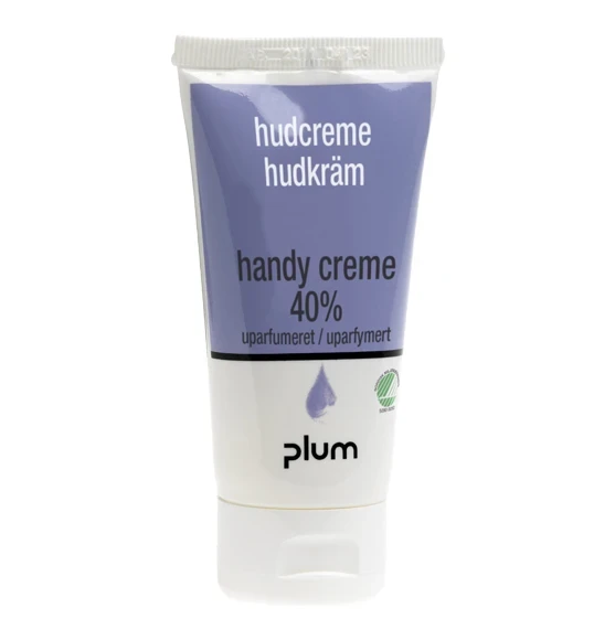 Plum 3135 Handy Creme 40% uden parfume, svanemærket, 50 ml tube