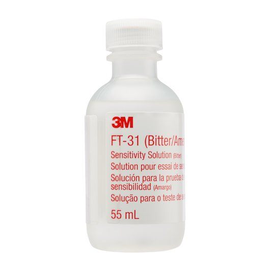 3M Fit-test følsomhedsopløsning bitter smag, FT-31.