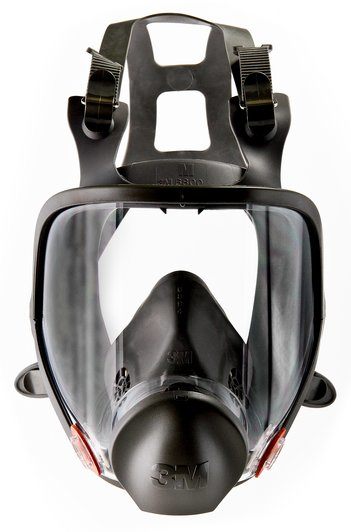 3M Helmaske small, 6700 - Helmaske 6700S, small Silicone TPE plast polycarbonat ripolycarbonat ridsefast glas .