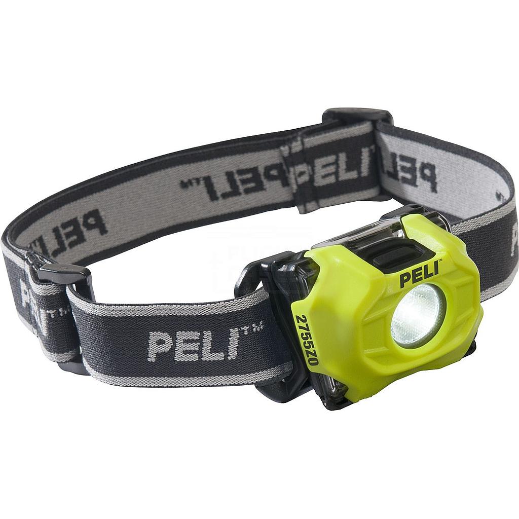 PELI&trade; LED pandelampe GUL, PELI&trade; 2755Z0 Headlamp - ATEX Zone 0