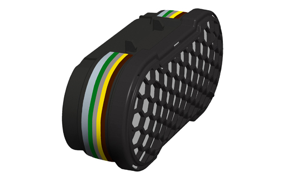 Cleanspace Kombinationsfilter ABEK1P3 Beskytter Mod Organiske Gasser Og Dampe Samt Opløsningsmidler, Ammoniak, Svovldioxid Og Partikler, PAF-0052